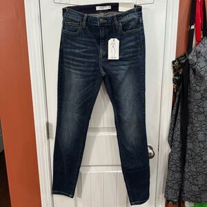 Cello Dark Blue Denim Skinny Jeans